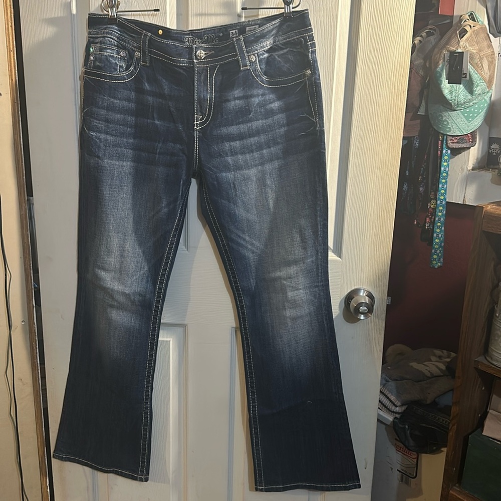 Miss Me boot cut jeans size 34